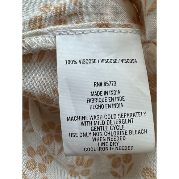 O'NEILL ~ 100% Viscose Tallis Dress Size L SURF BEACH VACAY CRUISE L - Picture 7 of 10